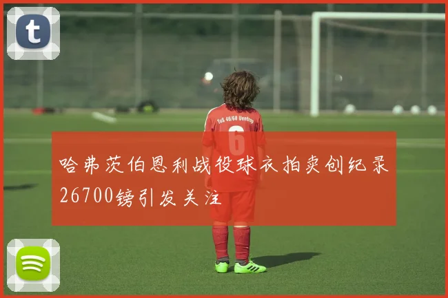哈弗茨伯恩利战役球衣拍卖创纪录26700镑引发关注